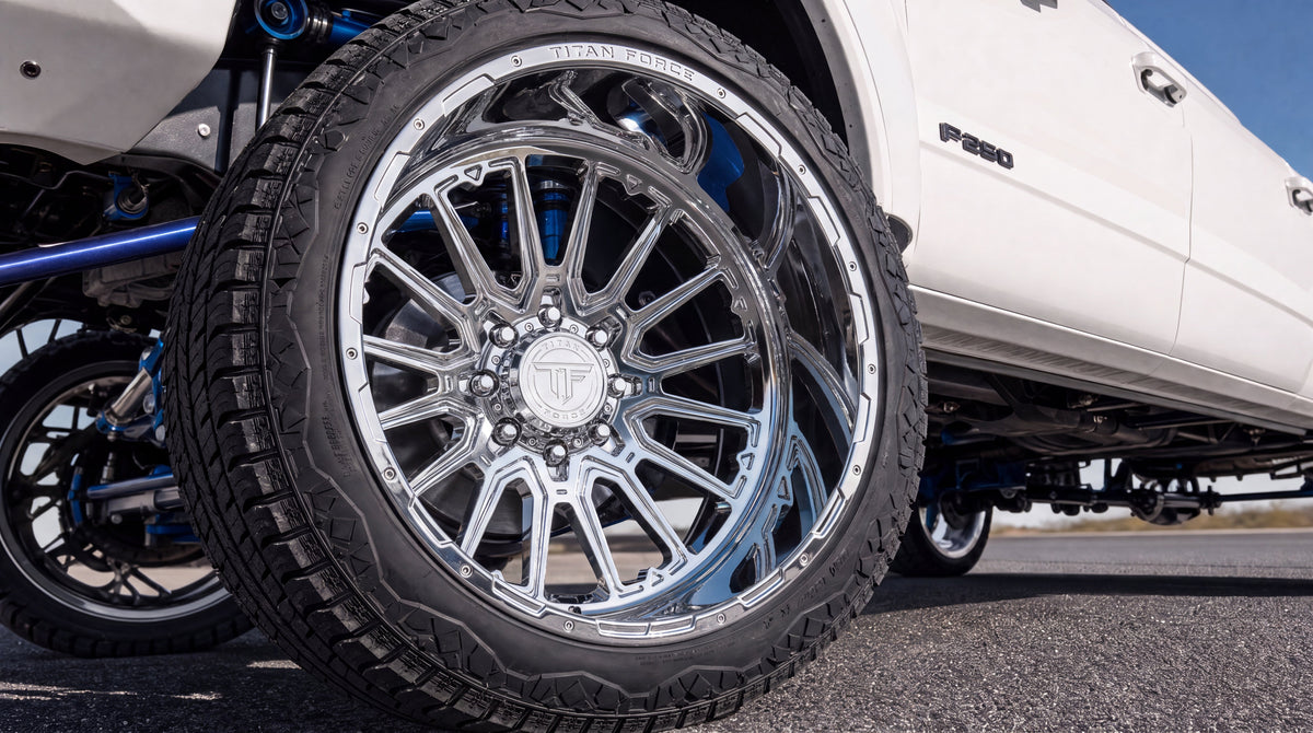 TC001 VEX 24x12 Forged Wheels for Ford F-250 | TITANFORCE